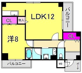 ロイヤル六甲駅前の物件間取画像